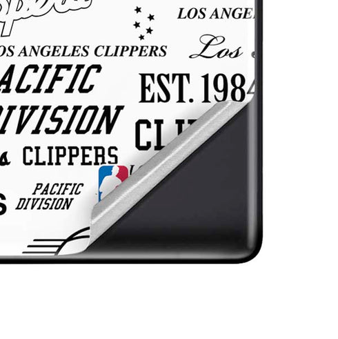 NBA Los Angeles Clippers Blast Logos Google Pixel 6 Skin